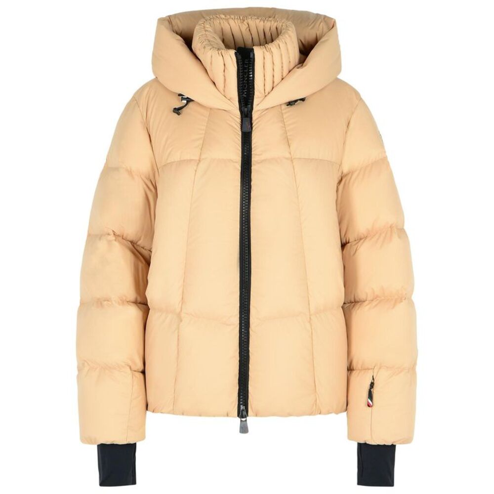 Moncler Grenoble 'Bonnieure' Beige Polyamide Ski Jacket Women